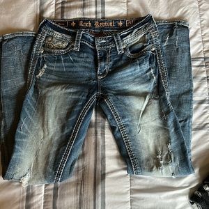 Rock revivals. Size 27, straight leg